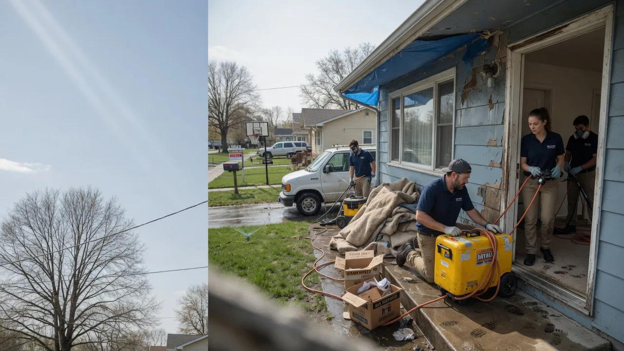 Basement Flood Cleanup in Eddyville, IA near me
